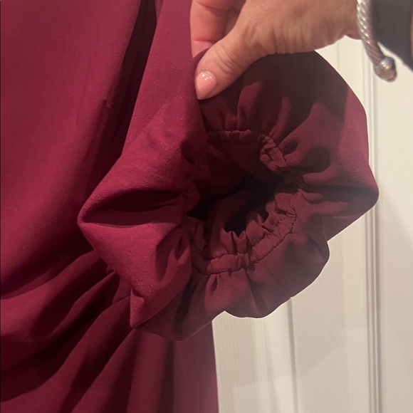 Lauren Ralph Lauren Wine colored Dress - Picture 4 of 8